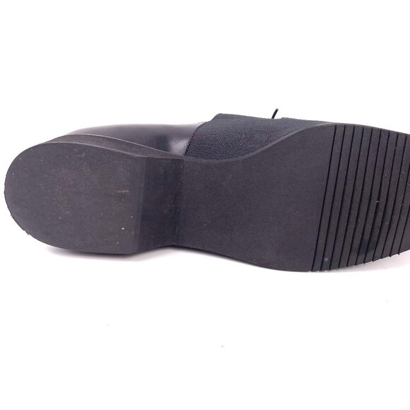 Salvatore Ferragamo Women's Loafers Leather/Fabric Black DP5032B Size 9B - Picture 13 of 13